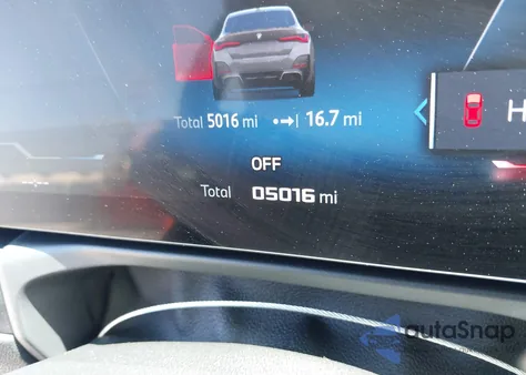 2024 BMW I4 M50 из США, поврежденный, VIN WBY33AW09RFT40175